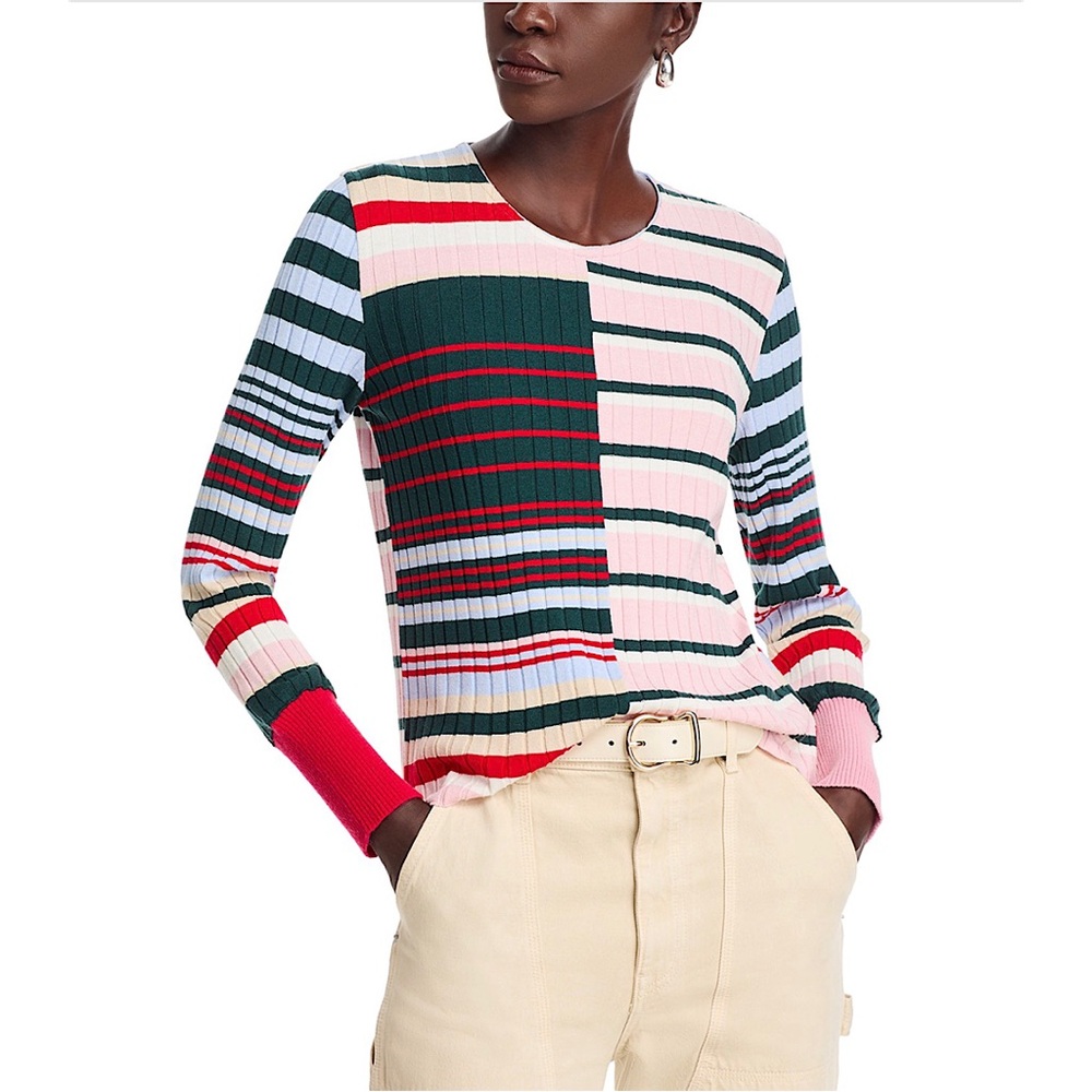 Aldo Martins Teide Striped‎ long sleeve Sweater LARGE